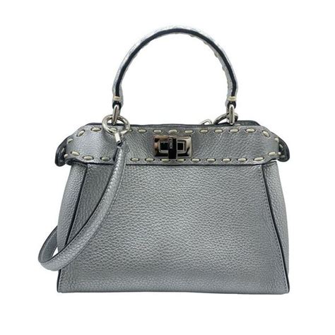 fendi vitello peekaboo pre owned|used fendi handbags.